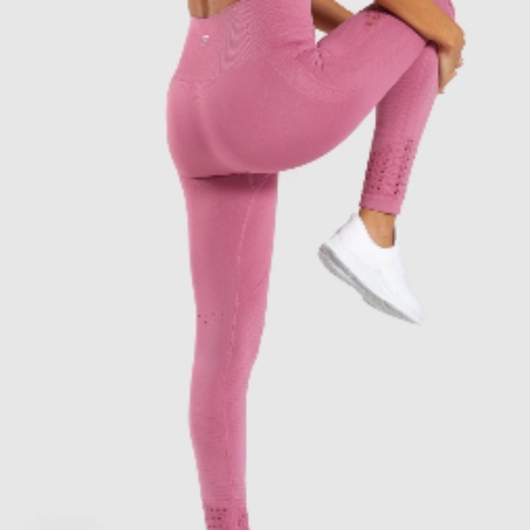 Gymshark Energy + Dusky Pink Legging Small - Picture 2 of 5